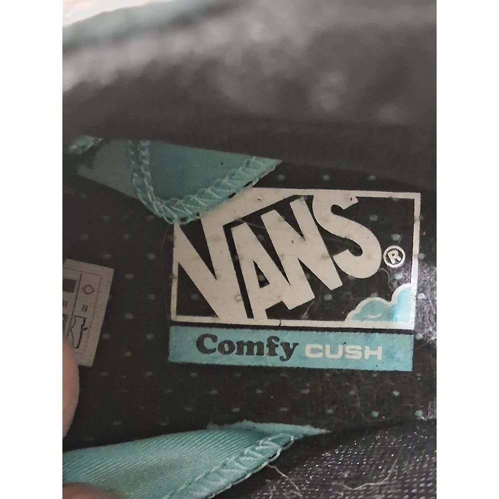 Vans Sk8-Hi ComfyCush Black White High Top Sneakers Womens Size 6 Mens 4.5 - Picture 8 of 8